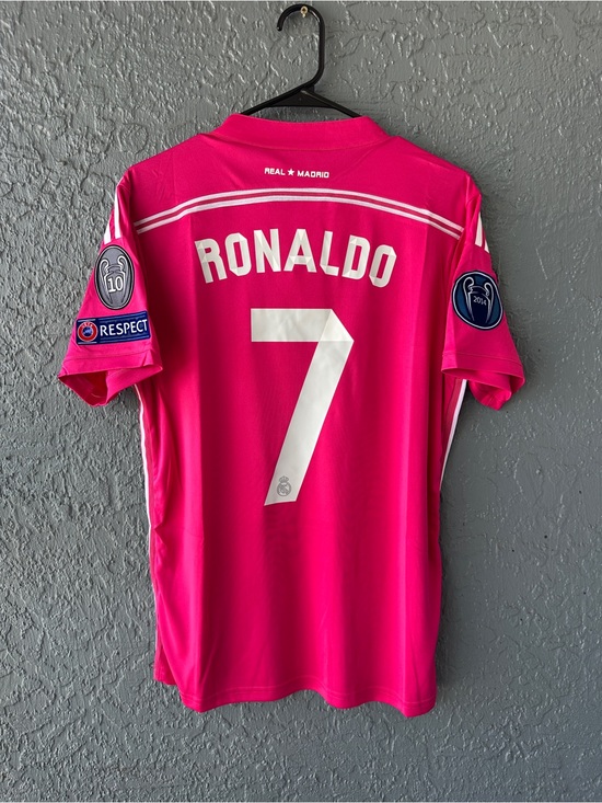 Other - Real Madrid Ronaldo 2014/15 Pink Soccer Jersey Men Size
